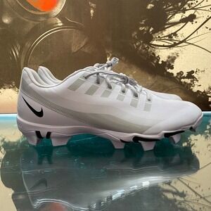Nike Vapor Edge Shark Football Cleats Low Men's Size 14‎ White DQ5114-100